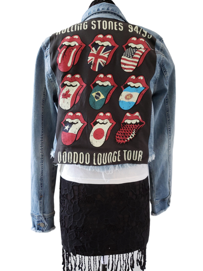 RDrox™ Rolling Stones Voodoo Lounge Vintage Jean Jacket