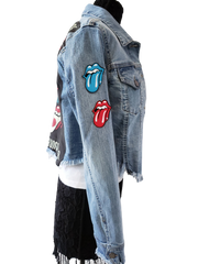 RDrox™ Rolling Stones Voodoo Lounge Vintage Jean Jacket