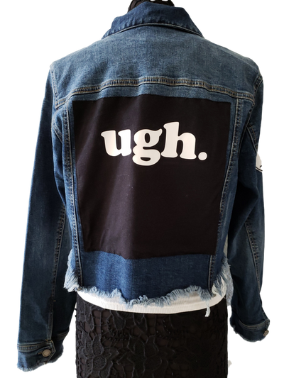 RDrox™ Ugh. Denim Vintage Jean Jacket