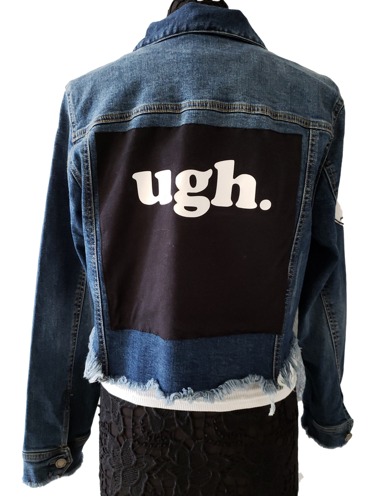 RDrox™ Ugh. Denim Vintage Jean Jacket