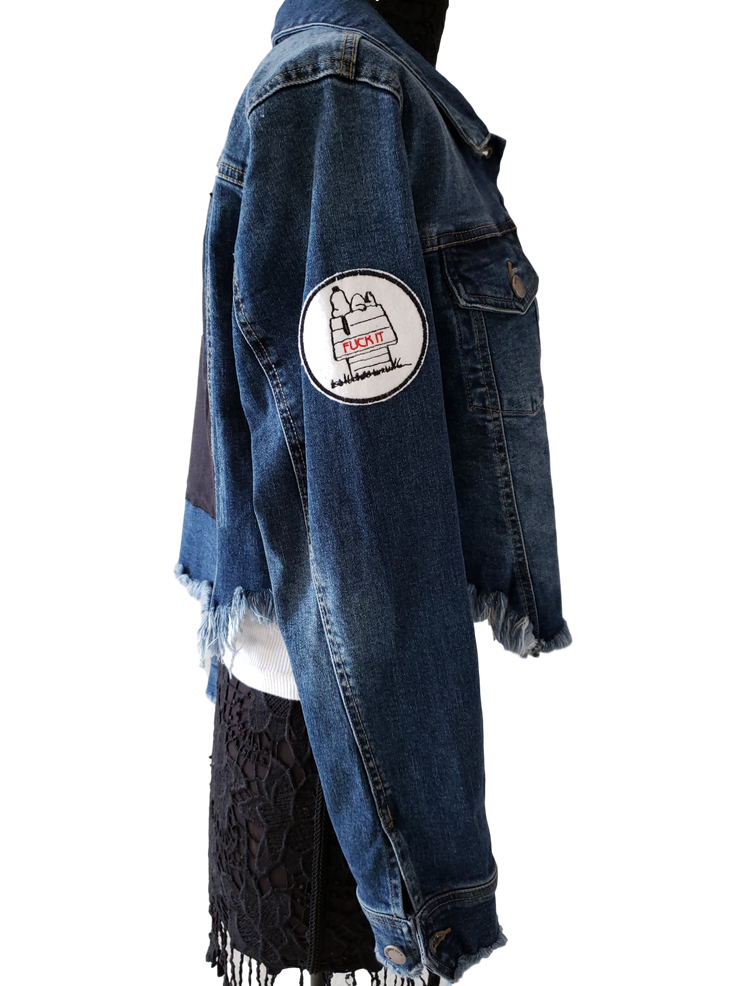 RDrox™ Ugh. Denim Vintage Jean Jacket