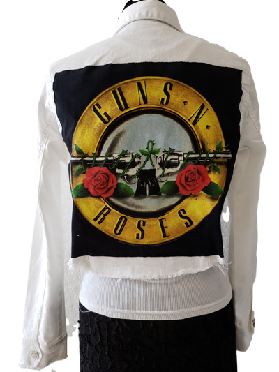 RDrox™ Guns N Roses Denim Vintage Jean Jacket