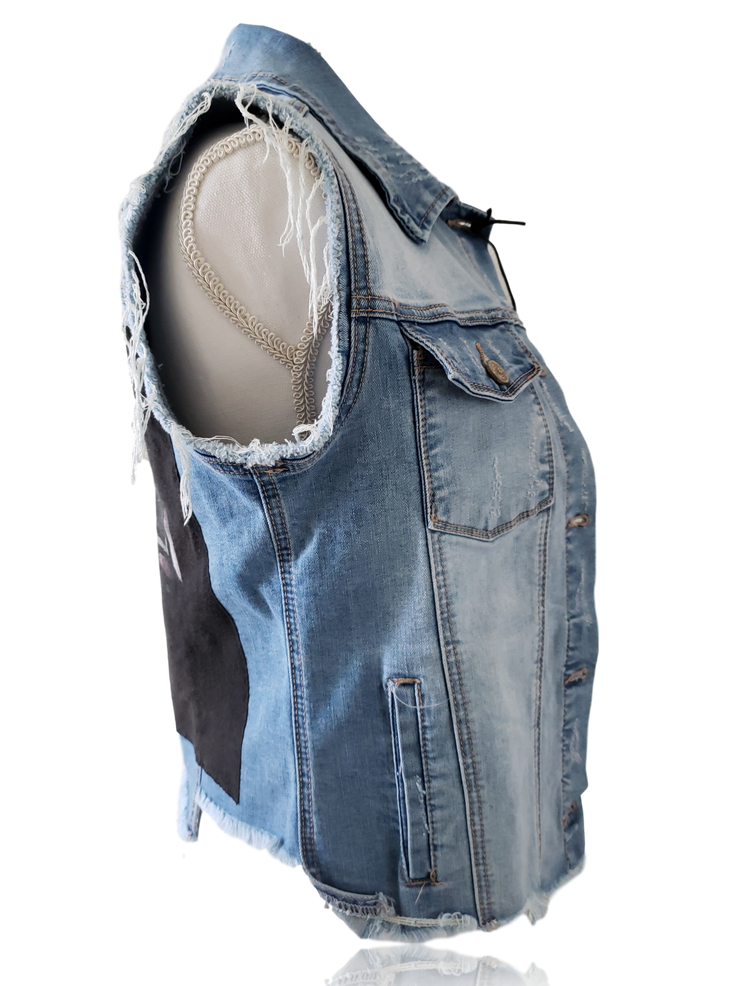 RDrox™ Harley Davidson Denim Vintage Jean Vest