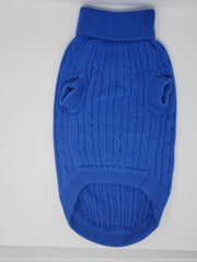 RDRox Hamsa Cable Knit Dog Sweater