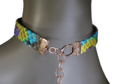 RDrox™ Pattern Python Choker BL-BK-TUR