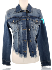 RDrox™ Blue Star Vintage Denim Jean Jacket