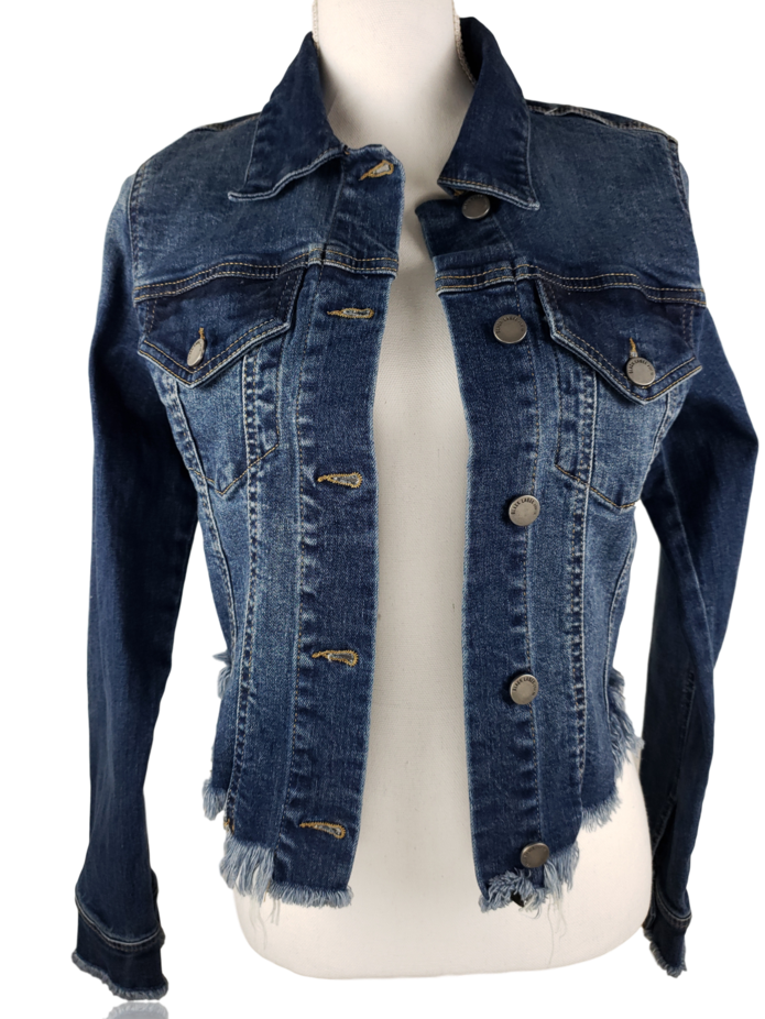 RDrox™ Butterflies Vintage Denim Jean Jacket