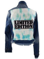 RDrox™ Limited Edition Tie Die Vintage Denim Jean Jacket