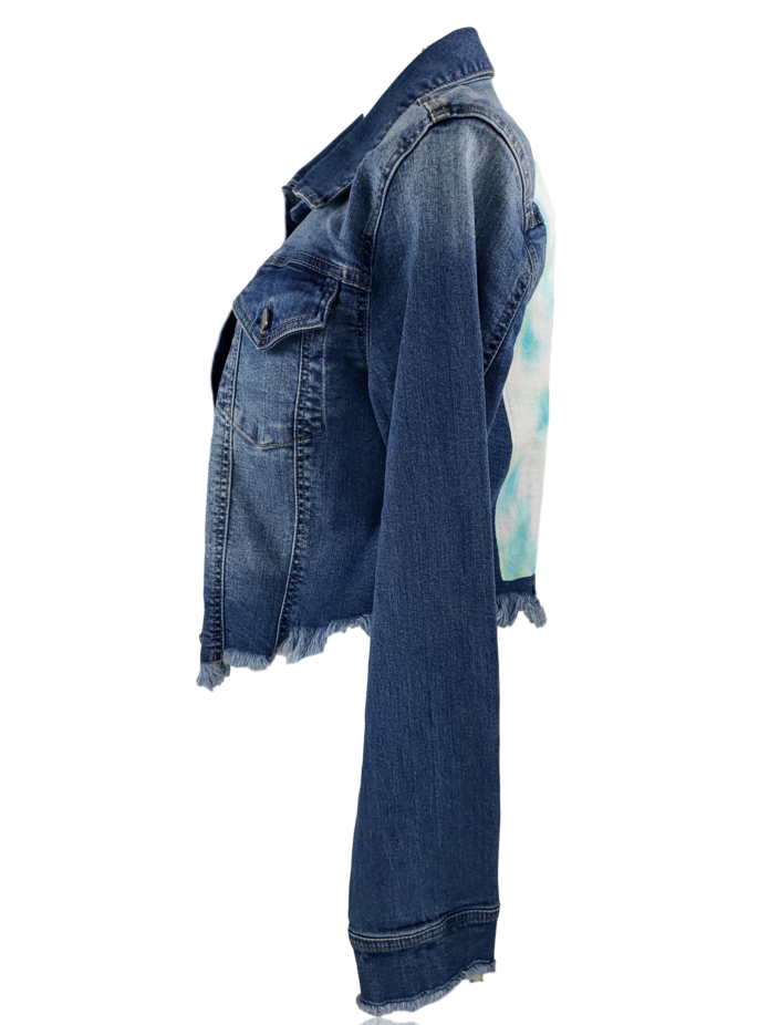 RDrox™ Limited Edition Tie Die Vintage Denim Jean Jacket