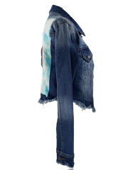 RDrox™ Limited Edition Tie Die Vintage Denim Jean Jacket