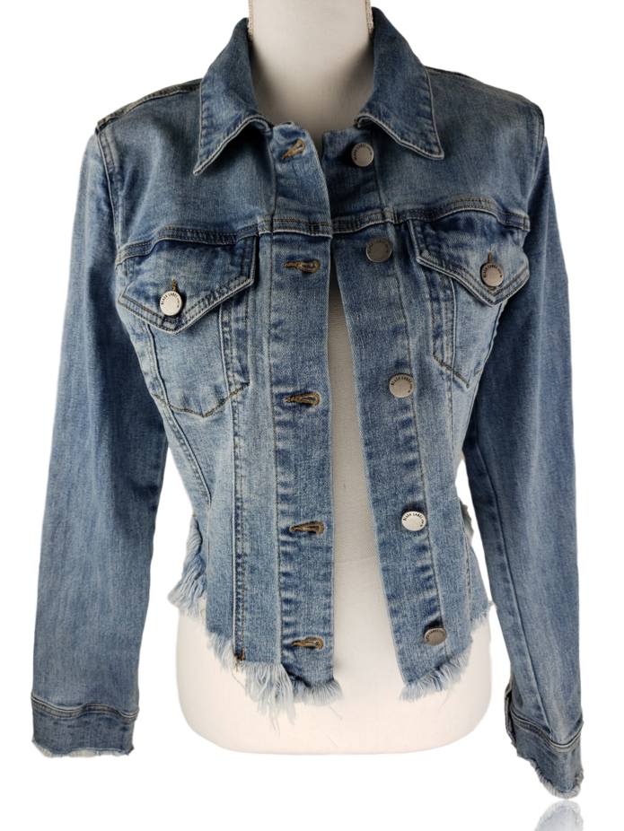 RDrox™ Over It Vintage Denim Jean Jacket