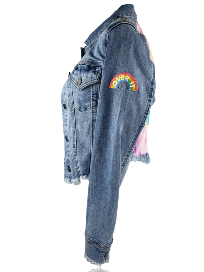 RDrox™ Over It Vintage Denim Jean Jacket