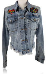 RDrox Grateful Dead Vintage Denim Jean Jacket