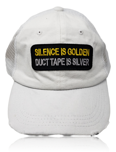 Silence is Golden Trucker Hat