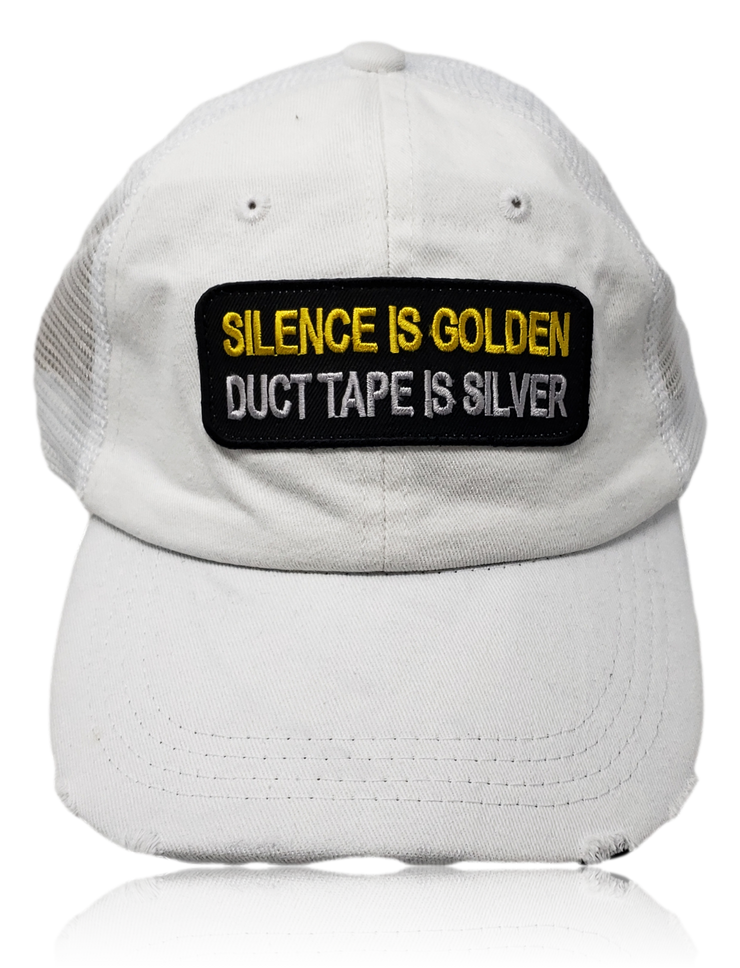 Silence is Golden Trucker Hat