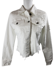 RDrox™ White Tie Die Denim Vintage Jean Jacket