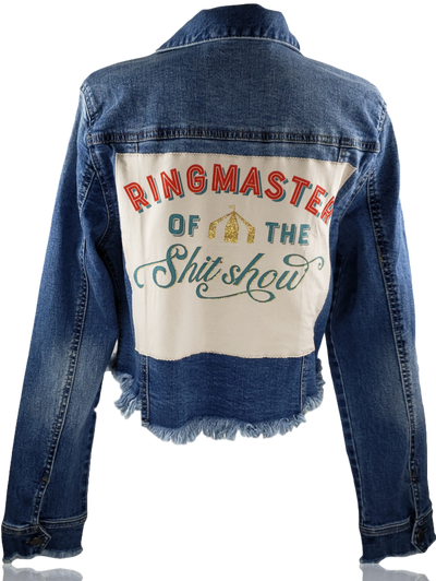 RDrox™ Ringmaster Denim Vintage Jean Jacket     