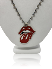 Trendsetting Rolling Stones Inspired Necklace