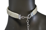 RDrox™ Beige Python Choker With Evil Eye