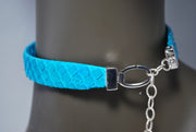 RDrox™ Turquoise Python Choker With Mother of Pearl Evil Eye