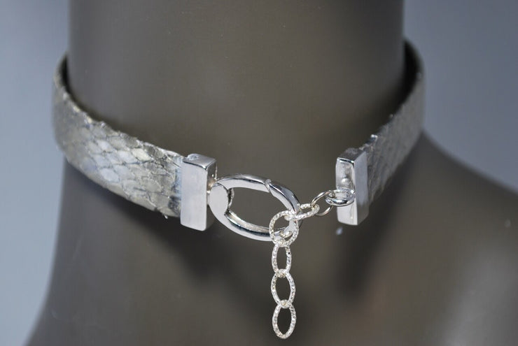 RDrox™ Silver Python Choker